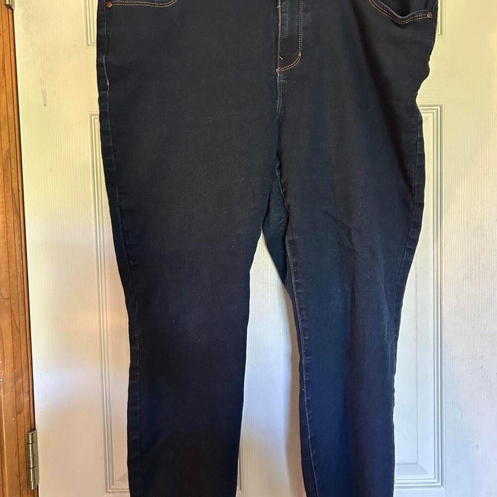 Unbranded Women's Black and Navy Jeans